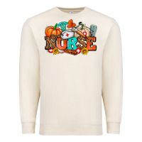 Sandshell nurse with fall element Premium Sweatshirt - AdoDesignShop
