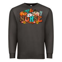 Smoke nurse with fall element Premium Sweatshirt - AdoDesignShop