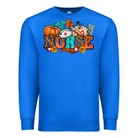True Royal nurse with fall element Premium Sweatshirt - AdoDesignShop