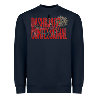 Navy DASHBOARD CONFESSIONAL Heavyweight Sweatshirt - artisFamous