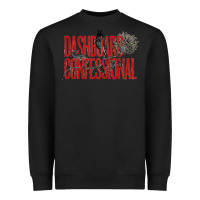 Black DASHBOARD CONFESSIONAL Heavyweight Sweatshirt - artisFamous