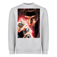 Heather Grey gambit Heavyweight Sweatshirt - artisFamous