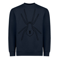 Navy black widow Heavyweight Sweatshirt - artisFamous