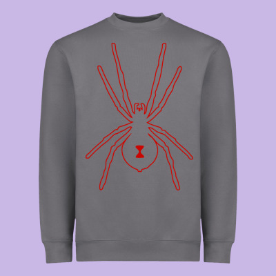Black Widow Heavyweight Sweatshirt Designed By Artisfamous