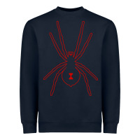Navy black widow Heavyweight Sweatshirt - artisFamous