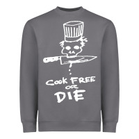 Bourdain Cook Free Or Die Heavyweight Sweatshirt | Teevron