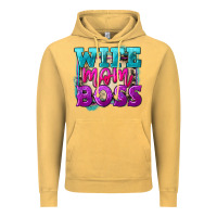 Vintage Mustard Wife mom boss Mother's Day Vintage Hoodie - FaDigitalArtStudio