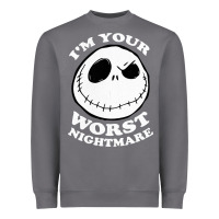 Storm j.a.c.k  skel.ling.ton  worst nightmare t shirt Heavyweight Sweatshirt - artisFamous