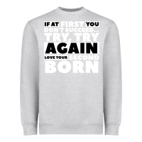 Heather Grey second born gifts Heavyweight Sweatshirt - artisFamous