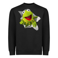 Black kermit the frog Heavyweight Sweatshirt - artisFamous