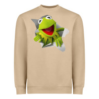 Mushroom kermit the frog Heavyweight Sweatshirt - artisFamous