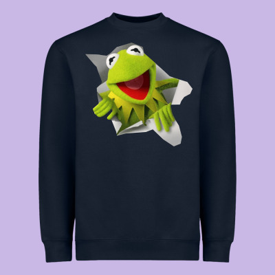 Kermit The Frog Heavyweight Sweatshirt Designed By Artisfamous
