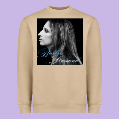 Barbra Streisand Design Heavyweight Sweatshirt Designed By Artisfamous
