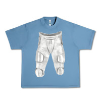 Pebble Blue football padded pant fa element 1 Urban Heavy Tee - FaDigitalArtStudio
