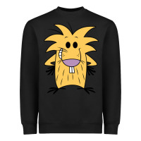 Black norbet angry beaver Heavyweight Sweatshirt - artisFamous