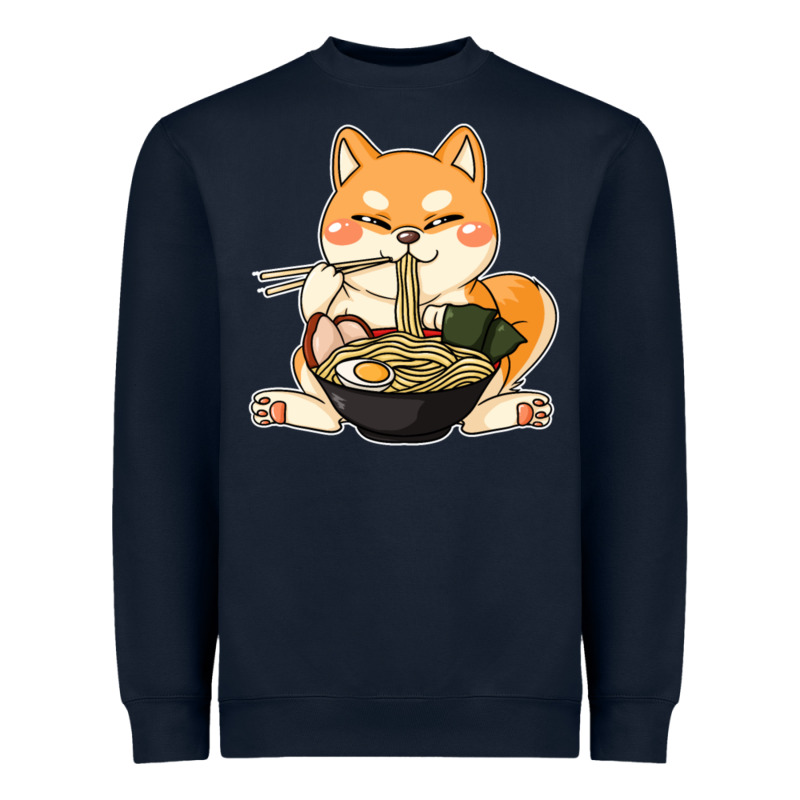 Shiba Inu Dog Ramen Heavyweight Sweatshirt by artisFamous | Teevron
