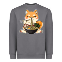Storm shiba inu dog ramen Heavyweight Sweatshirt - artisFamous