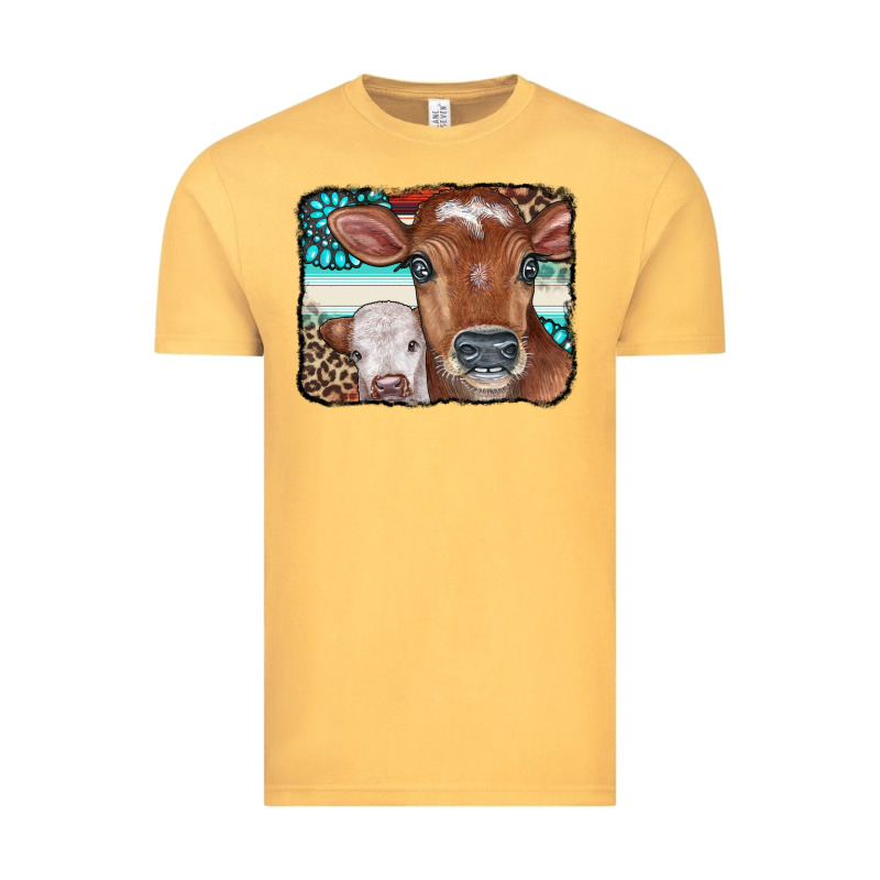 Cows Serape Leopard Gemstone Vintage Tee by CowCowDesign | Teevron