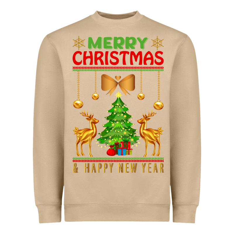 Merry Christmas Heavyweight Sweatshirt by artisFamous | Teevron