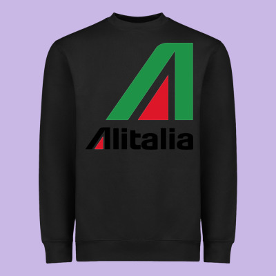 Alitalia Heavyweight Sweatshirt Designed By Artisfamous