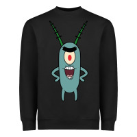 Black plankton Heavyweight Sweatshirt - artisFamous