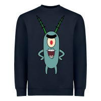 Navy plankton Heavyweight Sweatshirt - artisFamous
