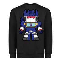 Black soundwave transformers chibi Heavyweight Sweatshirt - artisFamous