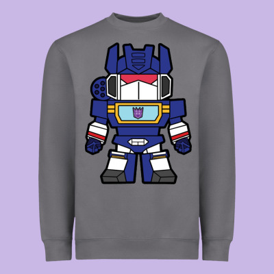 Soundwave Transformers Chibi Heavyweight Sweatshirt Designed By Artisfamous