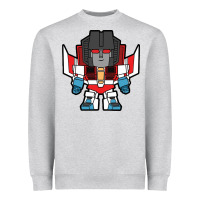 Heather Grey starscream chibi Heavyweight Sweatshirt - artisFamous