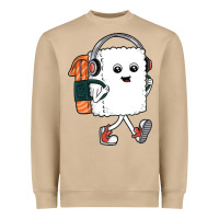 Mushroom sushi cool Heavyweight Sweatshirt - artisFamous