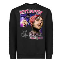 Black lil peep Heavyweight Sweatshirt - artisFamous