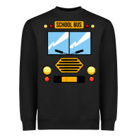 Black school bus costume cool halloween Heavyweight Sweatshirt - artisFamous