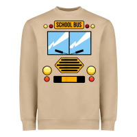 Mushroom school bus costume cool halloween Heavyweight Sweatshirt - artisFamous