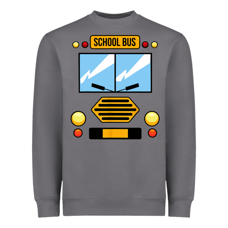 School Bus Costume Cool Halloween Heavyweight Sweatshirt by artisFamous | Teevron
