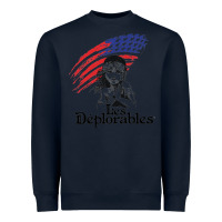 Navy les deplorables Heavyweight Sweatshirt - artisFamous