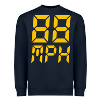 Navy 88mph funny Heavyweight Sweatshirt - artisFamous
