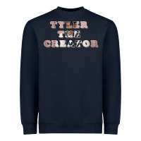 Navy TYLER, THE CREATOR Heavyweight Sweatshirt - artisFamous