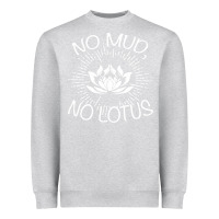 Heather Grey funny buddhist Heavyweight Sweatshirt - artisFamous
