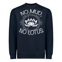 Navy funny buddhist Heavyweight Sweatshirt - artisFamous