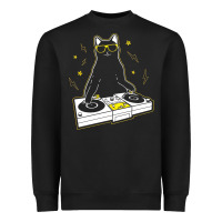 Cat Dj Heavyweight Sweatshirt | Teevron