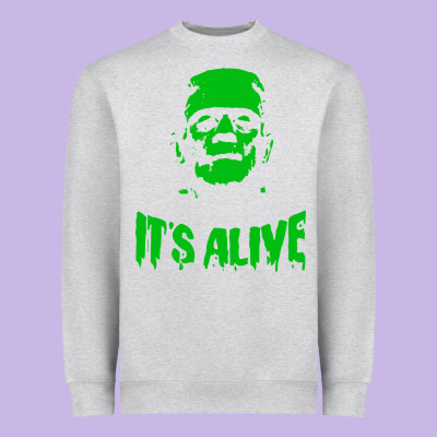Frankenstein Heavyweight Sweatshirt Designed By Artisfamous