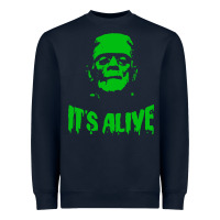 Navy frankenstein Heavyweight Sweatshirt - artisFamous