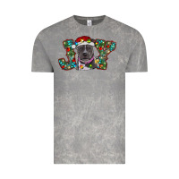 Cloud Rock christmas joy pitbull Vintage Tee - RanaPortraitStore