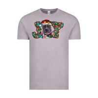 Vintage Zinc christmas joy pitbull Vintage Tee - RanaPortraitStore