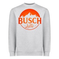 Heather Grey busch latte Heavyweight Sweatshirt - artisFamous