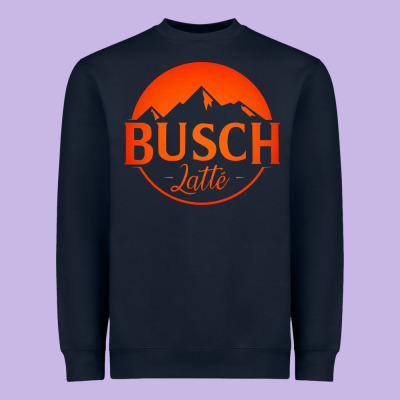 Busch Latte Heavyweight Sweatshirt Designed By Artisfamous