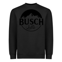 Black busch latte Heavyweight Sweatshirt - artisFamous