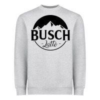 Heather Grey busch latte Heavyweight Sweatshirt - artisFamous
