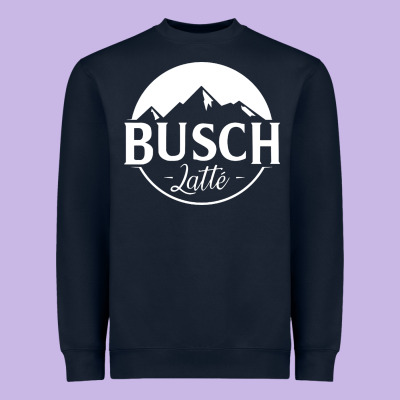 Busch Latte Heavyweight Sweatshirt Designed By Artisfamous