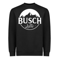 Black busch latte Heavyweight Sweatshirt - artisFamous